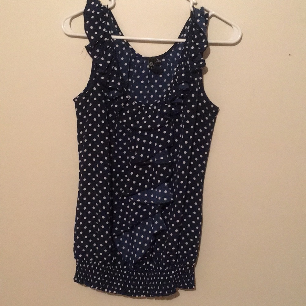 Milano ruffle tank